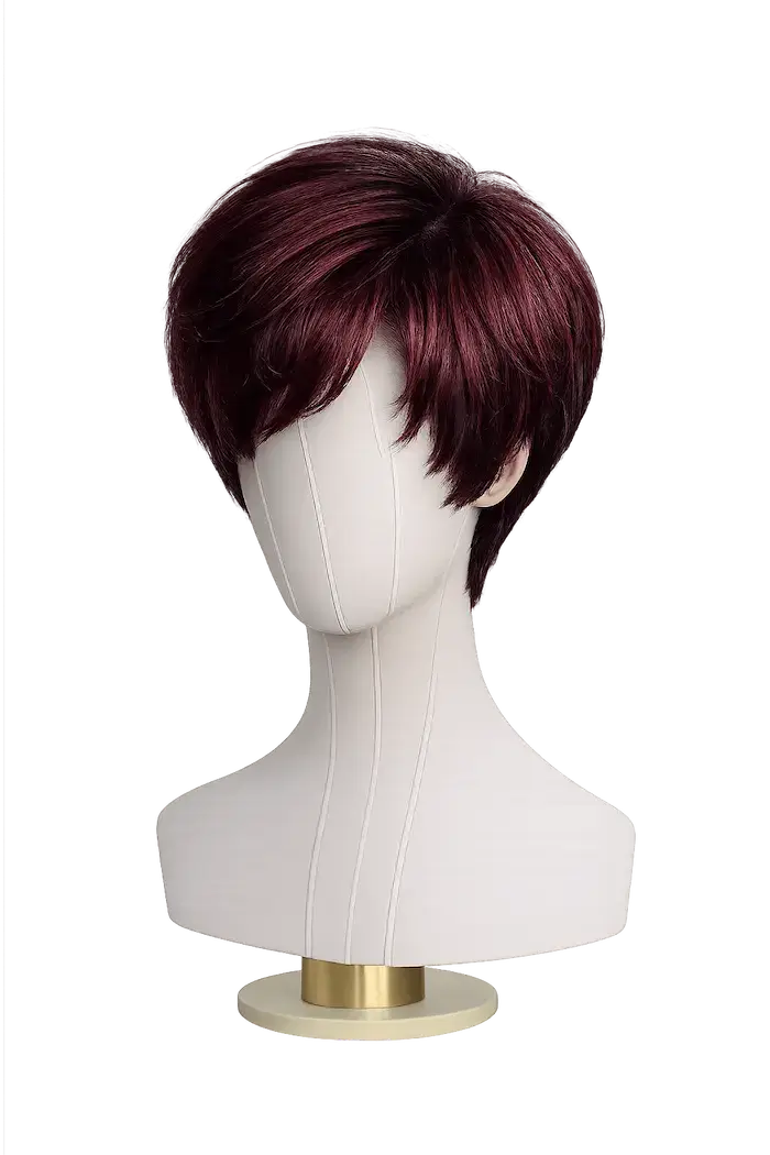 Wine Velvet Pixie Wig
