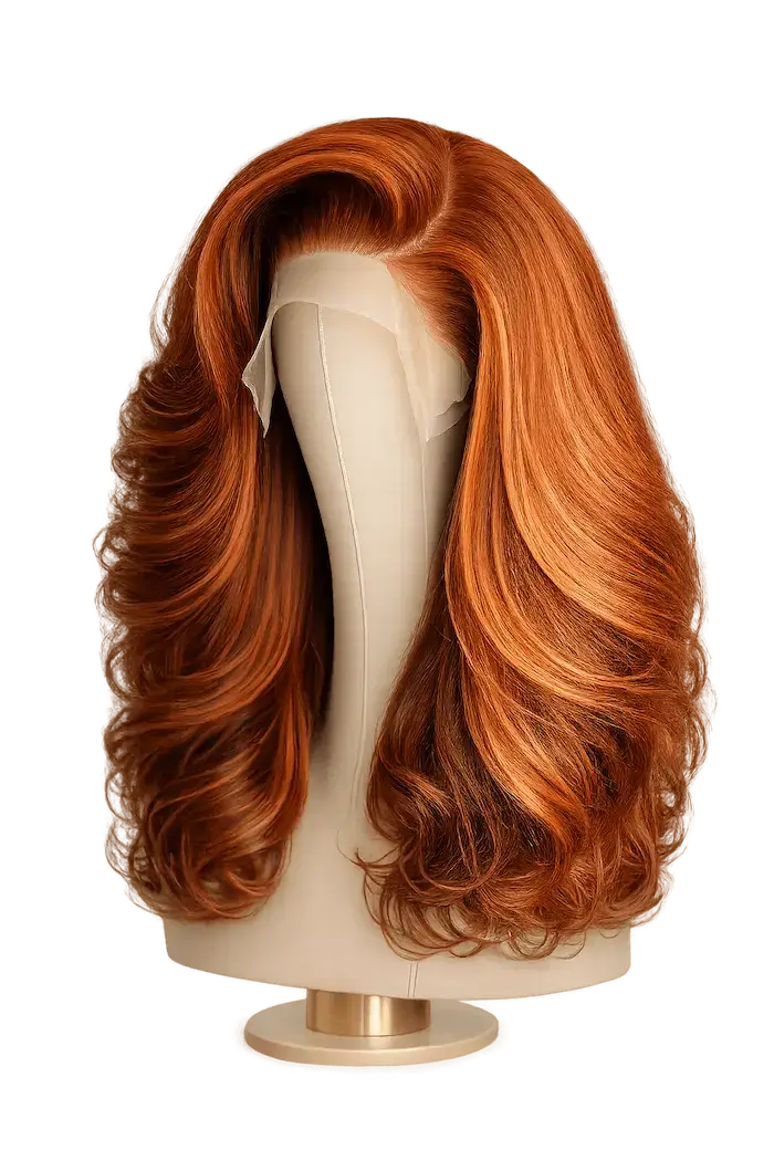 Copper Flame Body Wave Wig