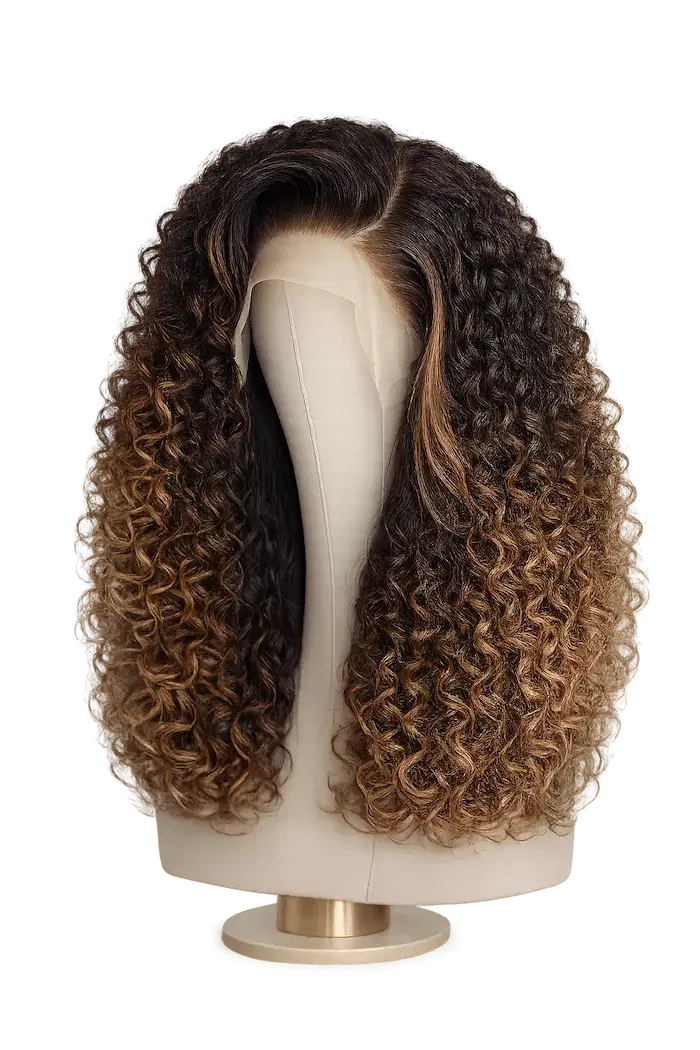 Caramel Curls Luxe Wig