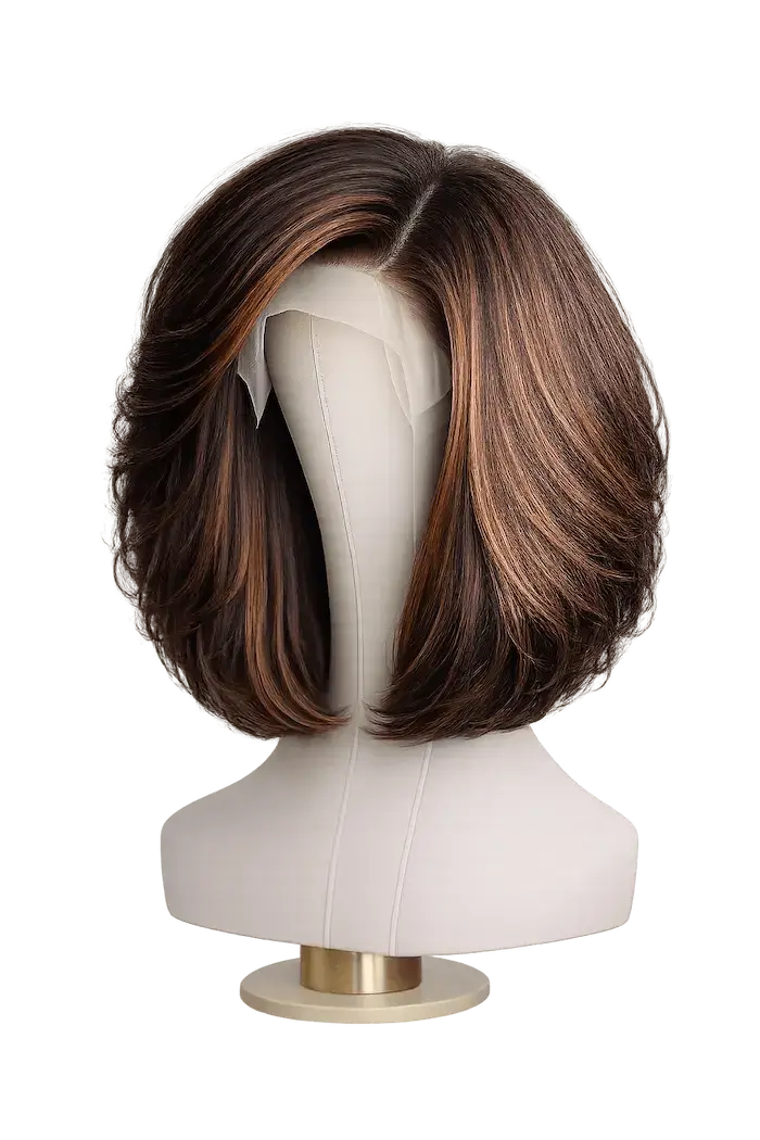 Mocha Silk Bob Wig